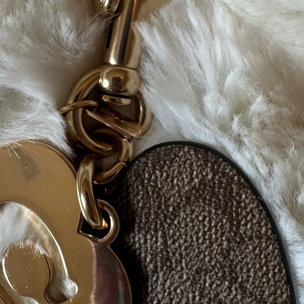 *AUTHENTIC* Coach Bag Charm - Picture 1 of 3
